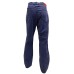 Harmont&Blaine Pantalone da uomo in cotone blu con logo