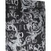 Versace Jeans Couture Costume da Uomo Nero con stampa logo all over
