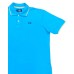 La Martina Polo da Uomo Azzurra Logo ricamato a contrasto 