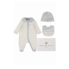 Philipp Plein Set Tutina Bavaglino e Cappellino
