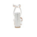 Steve Madden Sandalo con tacco argento metallizzato
