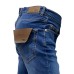 Harmont&Blaine  Jeans da uomo con logo ricamato blu 