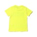 Diesel T-shirt a girocollo Giallo Fluo con logo lettering