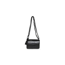 Steve Madden Mini Borsa a spalla nera con stampa cocco da Donna 