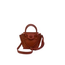 Plein Sport Borsa a mano small arancione con tracolla regolabile, estraibile