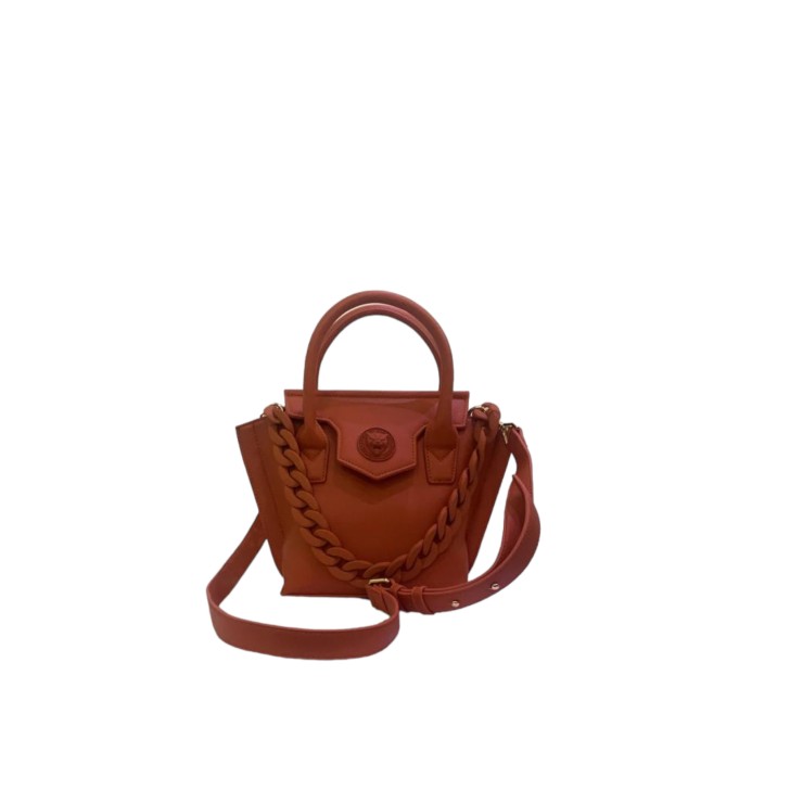 Plein Sport Borsa a mano small arancione con tracolla regolabile estraibile