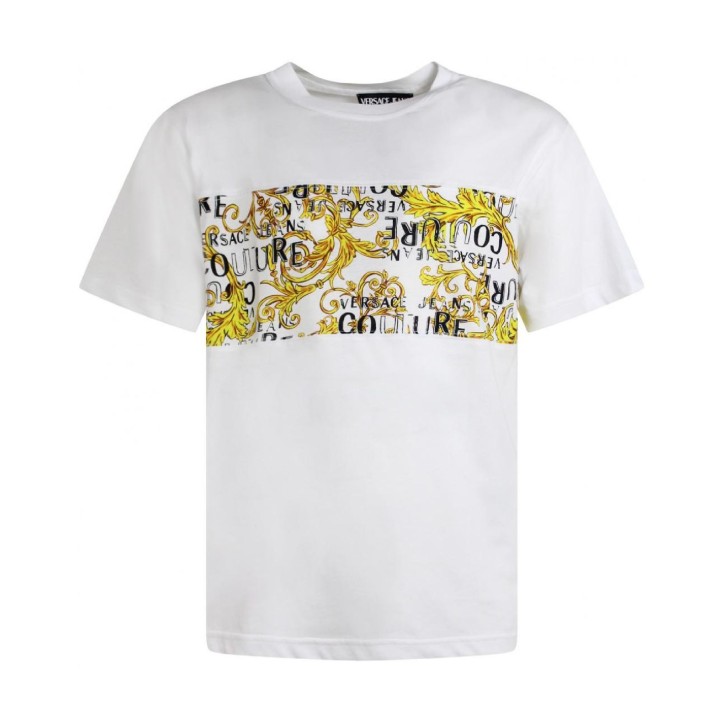 Versace Jeans Couture T-shirt bianca da Uomo 