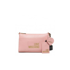 Love Moschino Borsa a tracolla Rosa da Donna con logo a contrasto