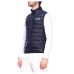 Ea7 Emporio Armani gilet da Uomo blu con logo argento  