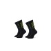 Emporio Armani set 2 paia di calze Nere unisex realizzate in spugna di cotone con logo jacquard