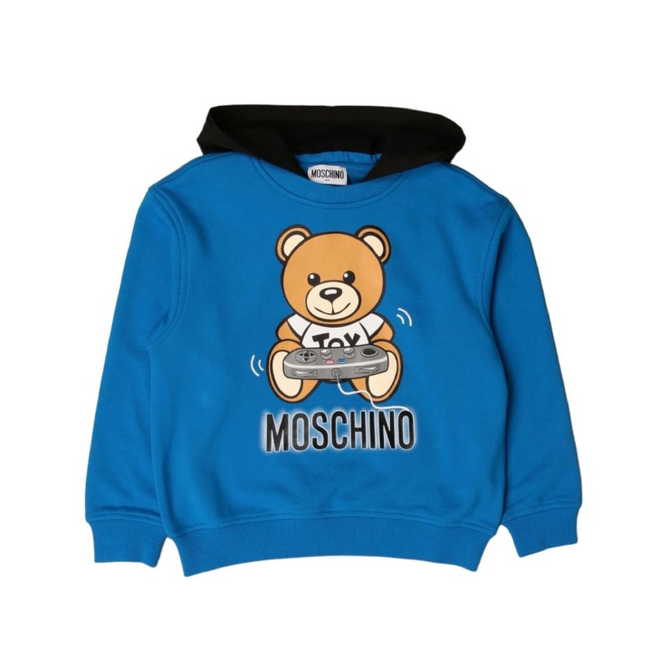 Moschino - Felpa Colore Blu