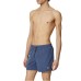 K-Way Boxer da mare blu indigo corto Hazel con tasche laterali Logo in silicone colorato