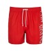 Emporio Armani Swimwear Costume boxer Rosso logo bold Sustainability Project