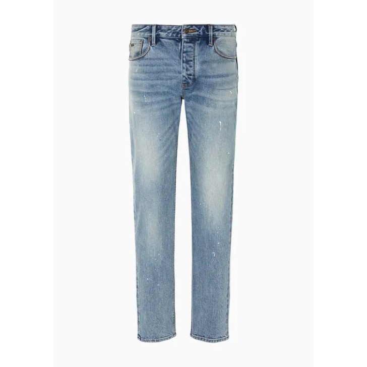 EMPORIO ARMANI 5 POCKETS JEANS DENIM BLU CH