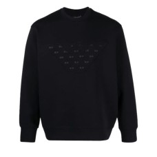 EMPORIO ARMANI SWEATSHIRT BLU NAVY