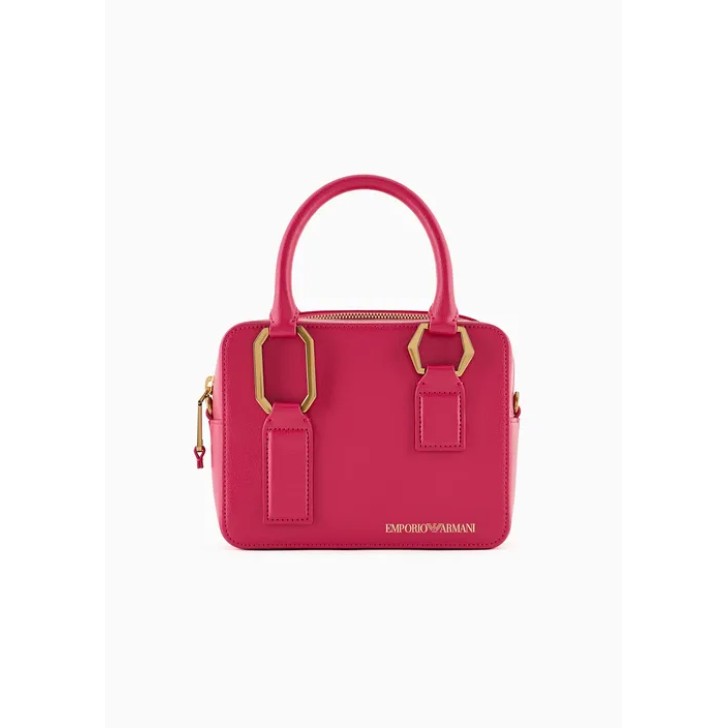 EMPORIO ARMANI TOP HANDLE BAG FUCSIA