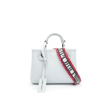 EMPORIO ARMANI MINI SHOPPING BAG POLVERE/MELOGRANO