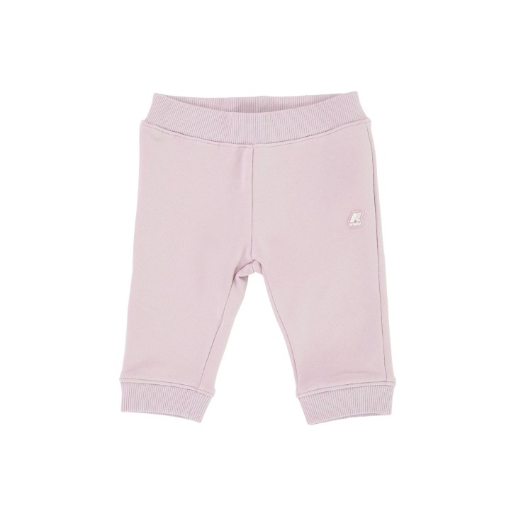 K-Way pantaloni sportivi rosa da bimba 
