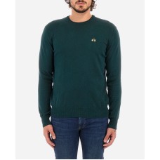 LA MARTINA MAN TRICOT CREW NECK Green Gables        