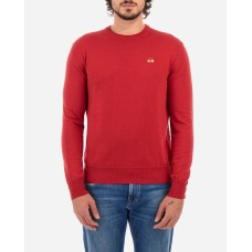 LA MARTINA MAN TRICOT CREW NECK Barbados Cherry     