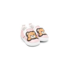 MOSCHINO SNEAKERS DA NEONATA ROSA CON TEDDY