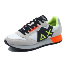 SUN68 FOOTWEAR ADULT JAKI FLUO - COLORE: BIANCO