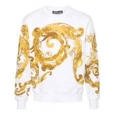 VERSACE JEANS COUTURE FELPE WHITE/GOLD