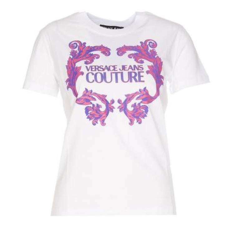VERSACE JEANS COUTURE T-SHIRT BIANCA