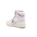 Chiara Ferragni Sneakers Bianca con inserti rosa e banda Logomania ai lati