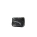 Emporio Armani Mini Borsa a tracolla Nera con Logo Lettering All Over