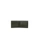 Emporio Armani Portafoglio verde con stampa saffiano
