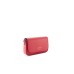 Emporio Armani Mini Borsa rosa con tracolla in nastro regolabile, estraibile con logo All Over