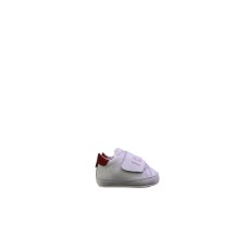 Dsquared2 Sneakers Neonato Unisex in pelle bianca con logo DSQUARED2 ICON