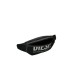 Diesel Marsupio nero con logo lettering 
