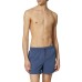 K-Way Boxer da mare blu indigo corto Hazel con tasche laterali Logo in silicone colorato