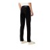 Emporio Armani Jeans SLIM FIT denim nero cinque tasche con bande ai lati e logo lettering