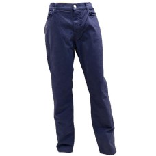 Harmont&Blaine Pantalone da uomo in cotone blu con logo