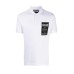 Versace Jeans Couture Polo a Manica Corta da Uomo Bianca