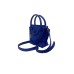 Plein Sport Borsa a mano small blu con tracolla regolabile estraibile