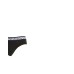 Emporio Armani Slip nero in cotone con vita elastica e logo lettering 1116170A52500020