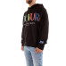 Versace Jeans Couture Felpa Nera con cappuccio da Uomo