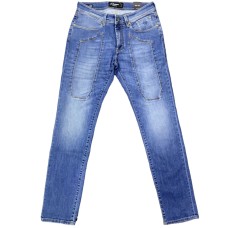 Jeckerson Jeans SLIM FIT blu da Uomo 