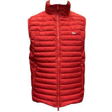 Harmont&Blaine Gilet rosso da uomo logo nella parte anteriore