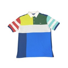 Harmont&Blaine Polo da Uomo a Righe Multicolor 