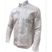La Martina camicia da uomo a maniche lunghe colore bianco