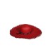 Emporio Armani Cappello Rosso a tesa larga in paglia intrecciata Capsule Mare da Donna