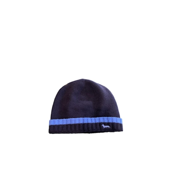 Harmont&Blaine Cappello in lana da uomo blu e azzurro