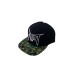 Philipp Plein Cappello con stampata multicolore e logo ricamato bianco