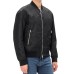Emporio Armani Bomber reversibile Nero con maxi patch aquila cartoon