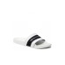 Emporio Armani Swimwear Ciabatta Bianca con logo lettering EMPORIO ARMANI